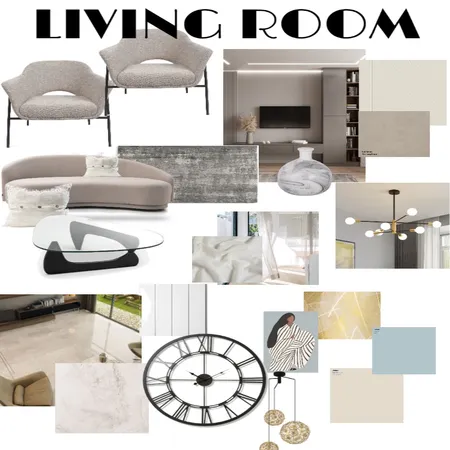 LIVING ROOM SEM2 Interior Design Mood Board by bhoomi on Style Sourcebook