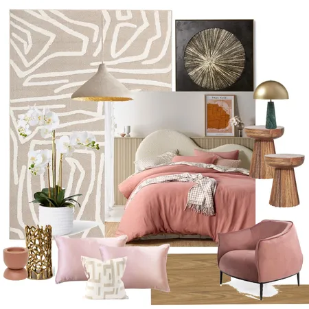 PINK PALETTE Interior Design Mood Board by YC on Style Sourcebook