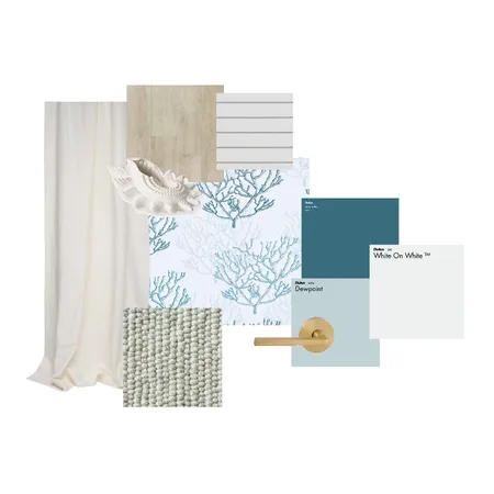 fabric board Hamptons Interior Design Mood Board by gracedias on Style Sourcebook