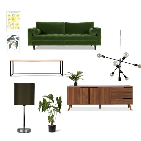 mid century Interior Design Mood Board by BERNANDA on Style Sourcebook