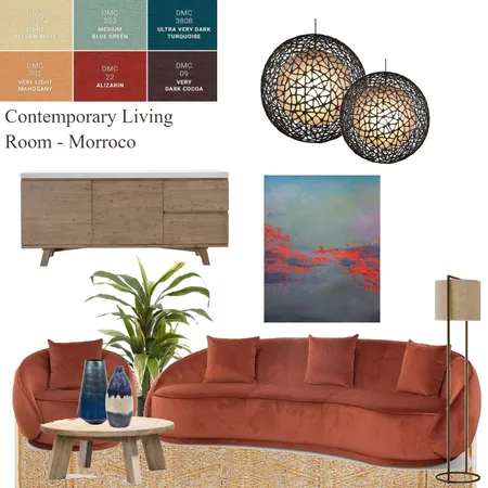 Contemporary Living Room 2 Interior Design Mood Board by Pb01107 on Style Sourcebook