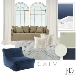 C A L M Interior Design Mood Board by KJD INTERIORS on Style Sourcebook