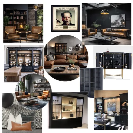 Ken’s office Interior Design Mood Board by TRISTA ZINGER on Style Sourcebook