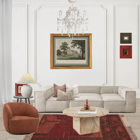Modern vintage living room Interior Design Mood Board by suhaila on Style Sourcebook