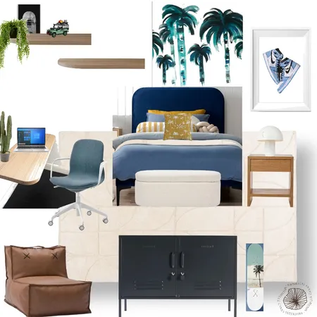 Luca's Bedroom Mood Board Interior Design Mood Board by Michelle Canny Interiors on Style Sourcebook