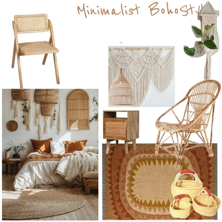 2_ Sample board Minimalist boho_ Manuel Nesta_ Interior Design Mood Board by manu' on Style Sourcebook