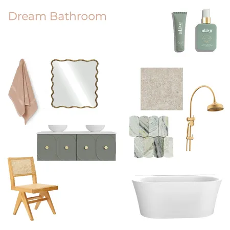 dream bathroom Interior Design Mood Board by Alby on Style Sourcebook
