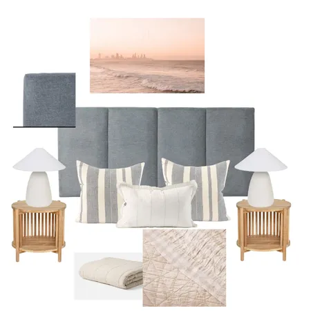 Master bedroom blue - Bree Mi Alma Surfers Paradise Sunset Interior Design Mood Board by LaraMcc on Style Sourcebook