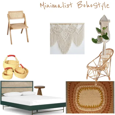3_ Sample board Minimalist boho_ Manuel Nesta_ Interior Design Mood Board by manu' on Style Sourcebook