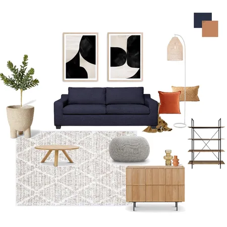 Sitting room navy Interior Design Mood Board by megmastaglia on Style Sourcebook