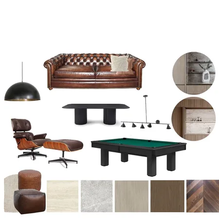 GAMING ROOM Interior Design Mood Board by boutayna on Style Sourcebook