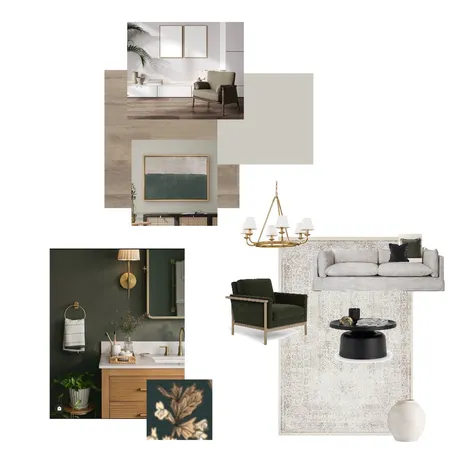 accented achromtic #2 Interior Design Mood Board by kaileeek on Style Sourcebook