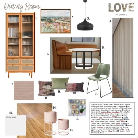 Dining Room - C&D Robinson Interior Design Mood Board by jacinta.lerve@gmail.com on Style Sourcebook