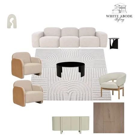 VIRGINIA DEVELOPMENT - Living room Interior Design Mood Board by White Abode Styling on Style Sourcebook