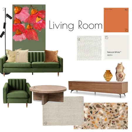 Living Room Interior Design Mood Board by Sinead Lambert on Style Sourcebook