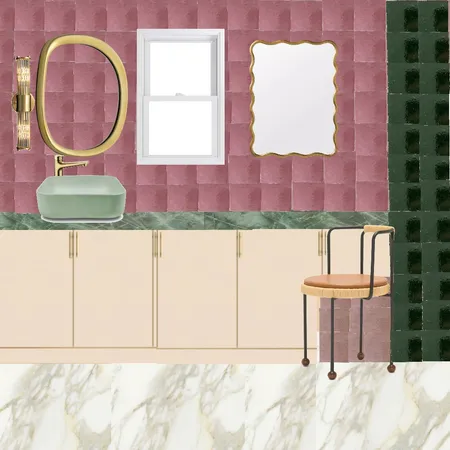 Ensuite - Cerise & Emerald Interior Design Mood Board by dl2407 on Style Sourcebook