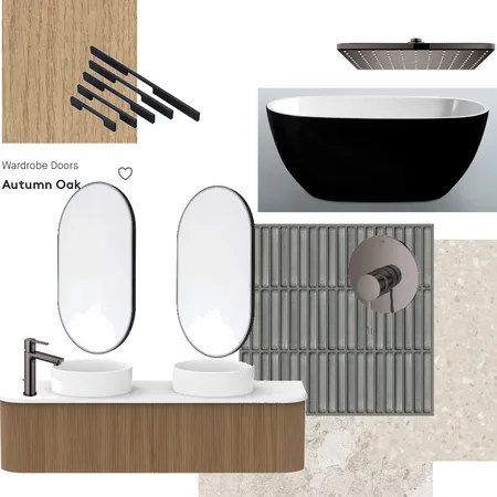 Ensuite 1.2 Interior Design Mood Board by Bradley on Style Sourcebook