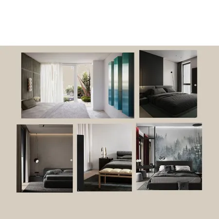 Master Bedroom Contemporary Interior Design Mood Board by DanV on Style Sourcebook