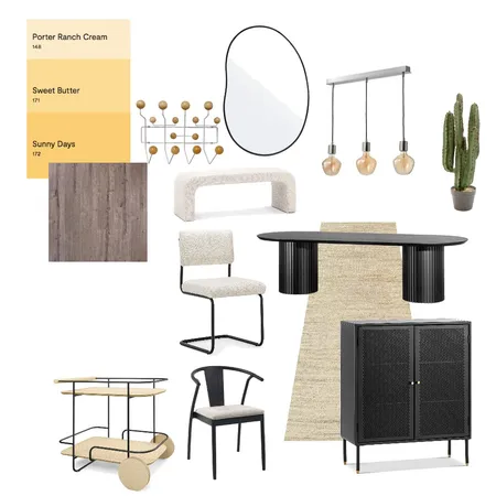 Michael's Dining Space Interior Design Mood Board by emilypalmer on Style Sourcebook