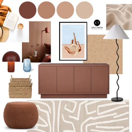 Burgundy Living - Office Interior Design Mood Board by Carly Thorsen Interior Design on Style Sourcebook