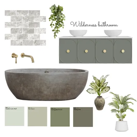 Wilderness Bathroom Interior Design Mood Board by creative grace interiors on Style Sourcebook