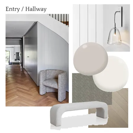 Mt Martha Entry Hallway Interior Design Mood Board by Studio Esar on Style Sourcebook