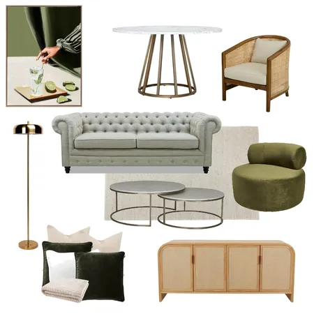 Vintage luxe Interior Design Mood Board by HELLO@CASARAE.COM.AU on Style Sourcebook