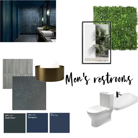 Men's restrooms Interior Design Mood Board by Lebo on Style Sourcebook