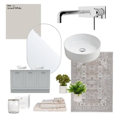 Nickel white Bathroom Interior Design Mood Board by Leah13July on Style Sourcebook