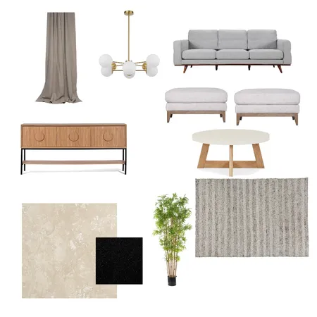 Second living area Interior Design Mood Board by Lallie on Style Sourcebook