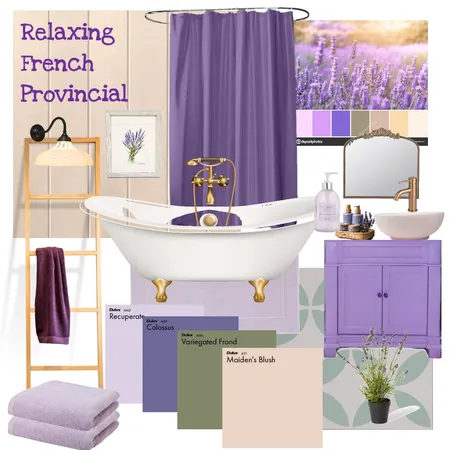 Lavender French Provincial Interior Design Mood Board by Ann Clariz Yap-Arcilla on Style Sourcebook