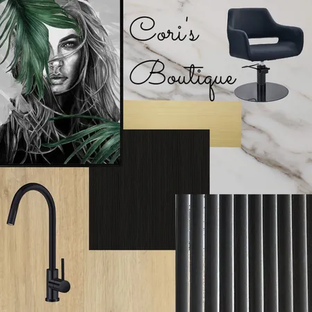 Cori Salon Interior Design Mood Board by Michael Nikaz on Style Sourcebook