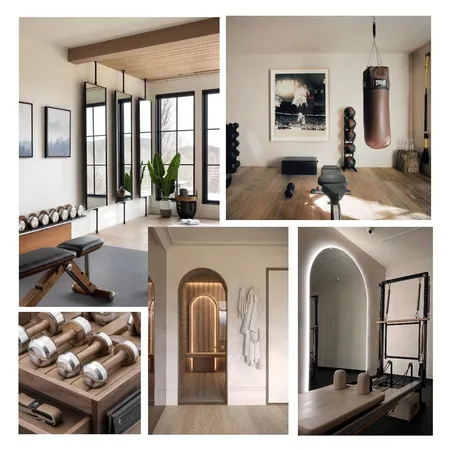 Balmoral Residence - Home Gym Interior Design Mood Board by Studio Reverie on Style Sourcebook