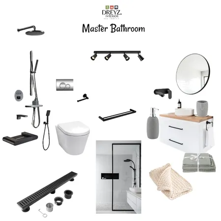 KIGO Master Bathroom Interior Design Mood Board by Derick Asiimwe on Style Sourcebook