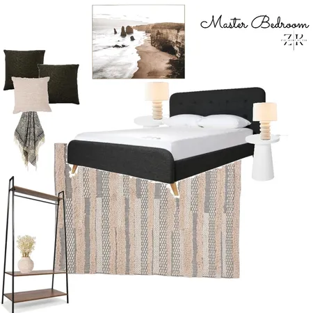 Airbnb - Moody bedroom Interior Design Mood Board by Interiors By Zai on Style Sourcebook