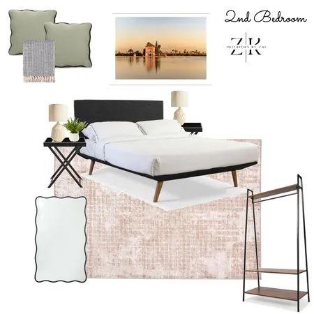 Airbnb - Sunset themed room Interior Design Mood Board by Interiors By Zai on Style Sourcebook