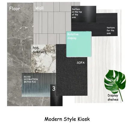 modern style kiosk Interior Design Mood Board by pttien on Style Sourcebook