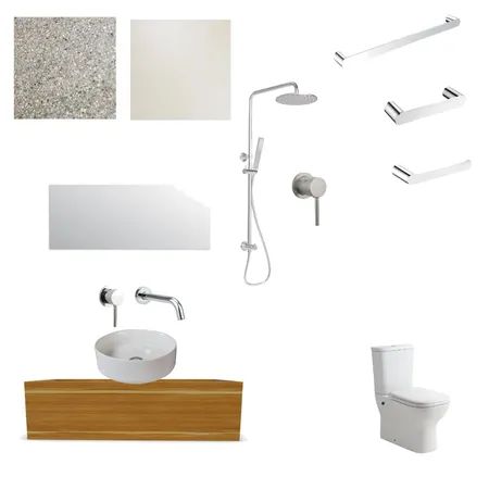 Berwick March Ensuite Interior Design Mood Board by Hilite Bathrooms on Style Sourcebook
