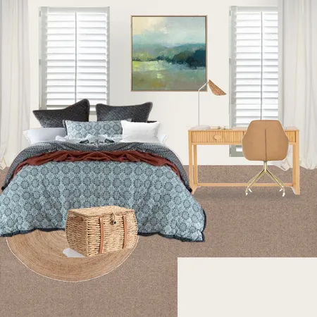 Spare Bedroom Interior Design Mood Board by O/A designs on Style Sourcebook