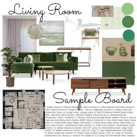 Monochromatic Sample Boards Interior Design Mood Board by Mya on Style Sourcebook