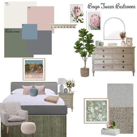 Bogo Tween Bedroom Interior Design Mood Board by Kyliemp on Style Sourcebook