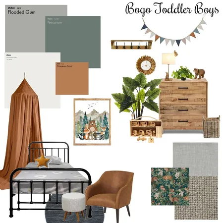 Bogo Toddler Boys Room Interior Design Mood Board by Kyliemp on Style Sourcebook