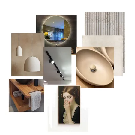 beige wash toilet Interior Design Mood Board by Oluwasasepe on Style Sourcebook