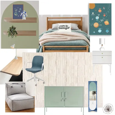 Alfie's Room Interior Design Mood Board by Michelle Canny Interiors on Style Sourcebook