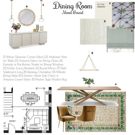 IDI 9 - Dining Room Interior Design Mood Board by hupmanvalery@gmail.com on Style Sourcebook
