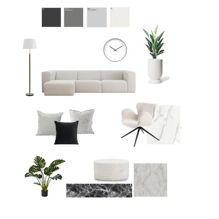 modern livng room Interior Design Mood Board by evaaa on Style Sourcebook