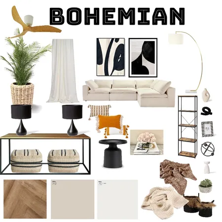 Bohemian Design Board Interior Design Mood Board by Chi Chi on Style Sourcebook