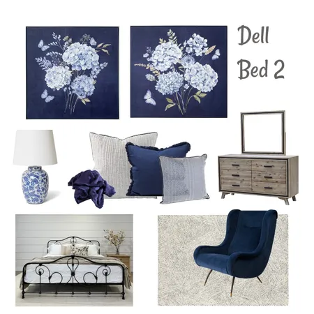 Del 2nd Bedroom Interior Design Mood Board by SbS on Style Sourcebook