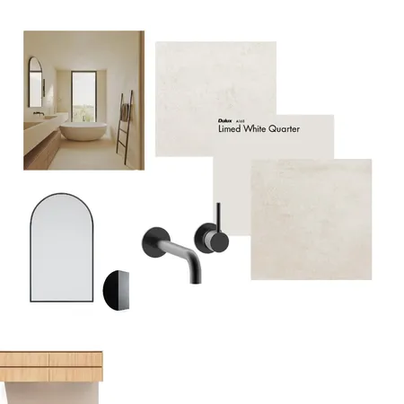 Limewashed Bathroom Interior Design Mood Board by cailliedunne on Style Sourcebook