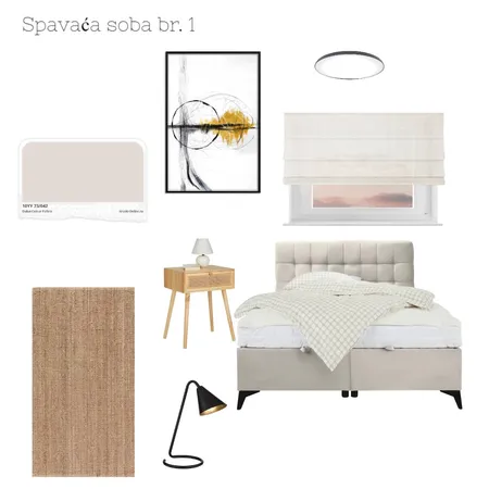 Spavaća soba br. 1 Interior Design Mood Board by acikovic on Style Sourcebook